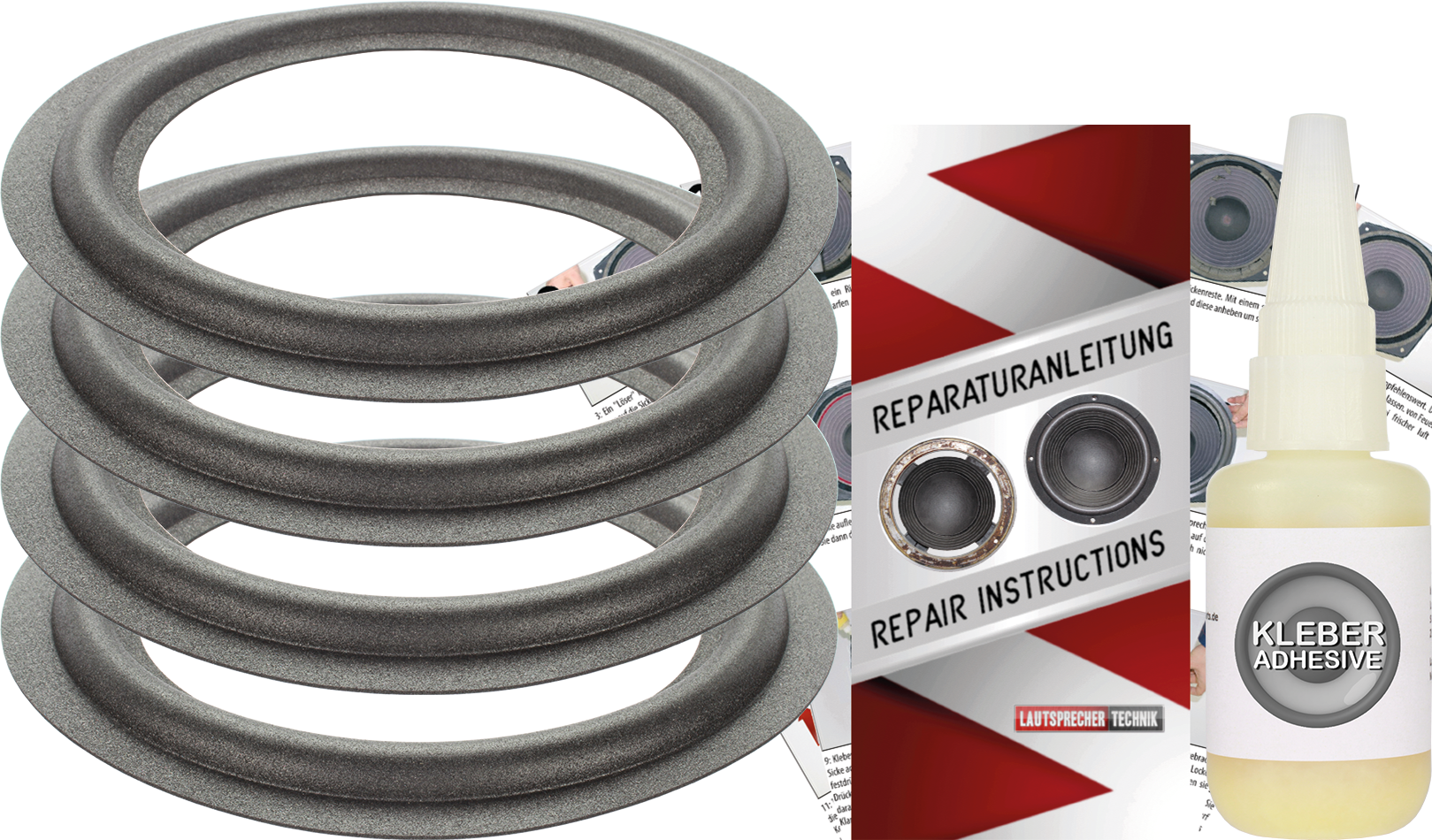 Lautsprecher Technik Infinity RS 4 Betc Speaker Surround Re Foam