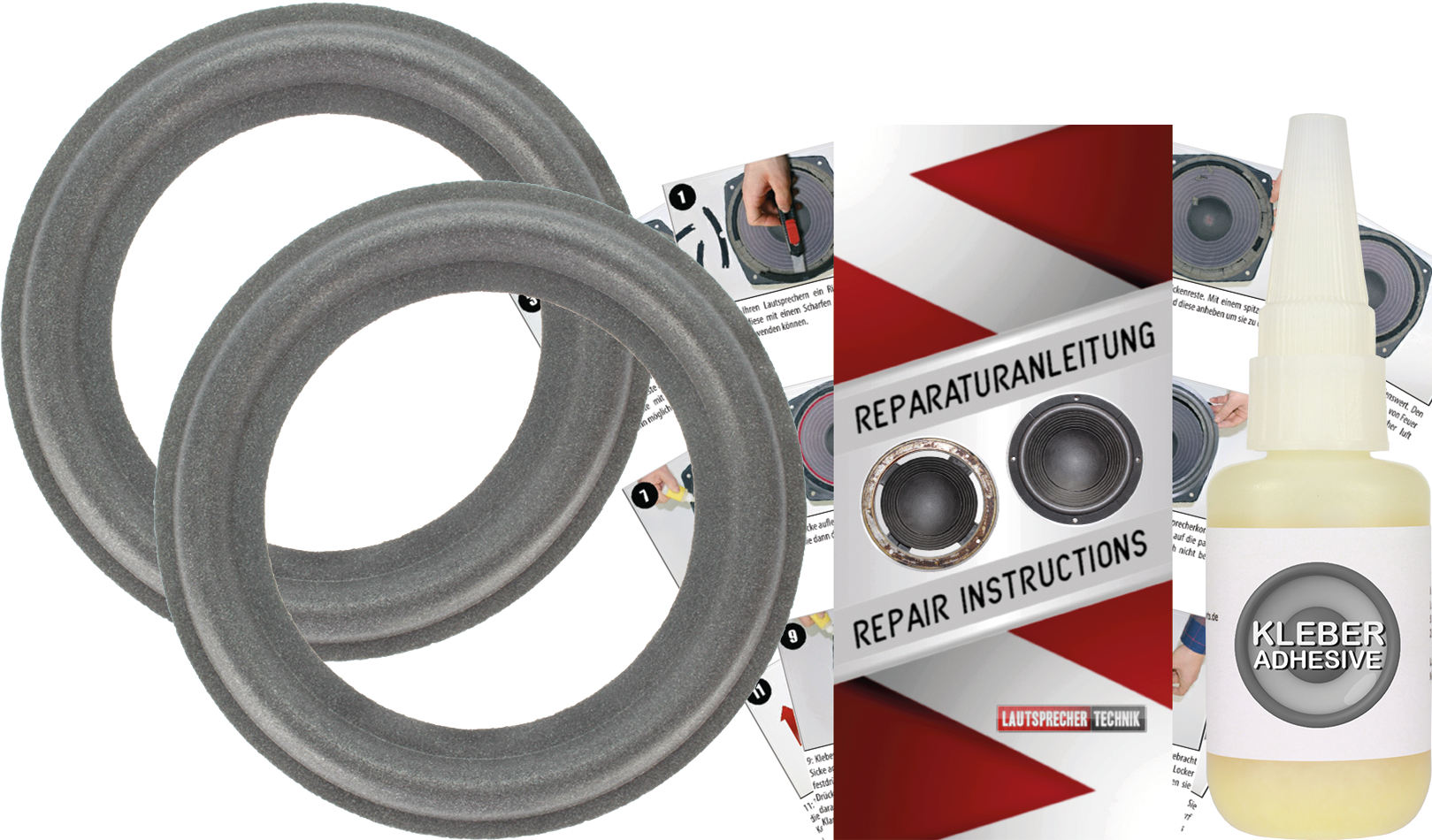Lautsprecher Technik Infinity RS 8a Speaker Surround Re Foam