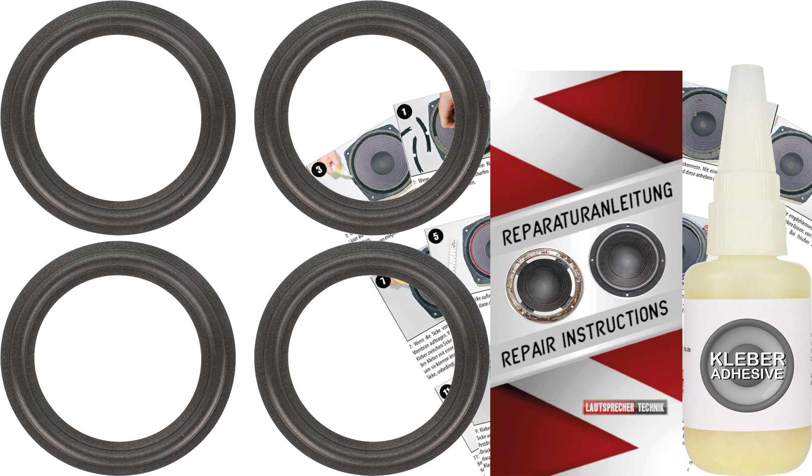 Lautsprecher Technik - Philips FB 691 Speaker Surround Re-Foam