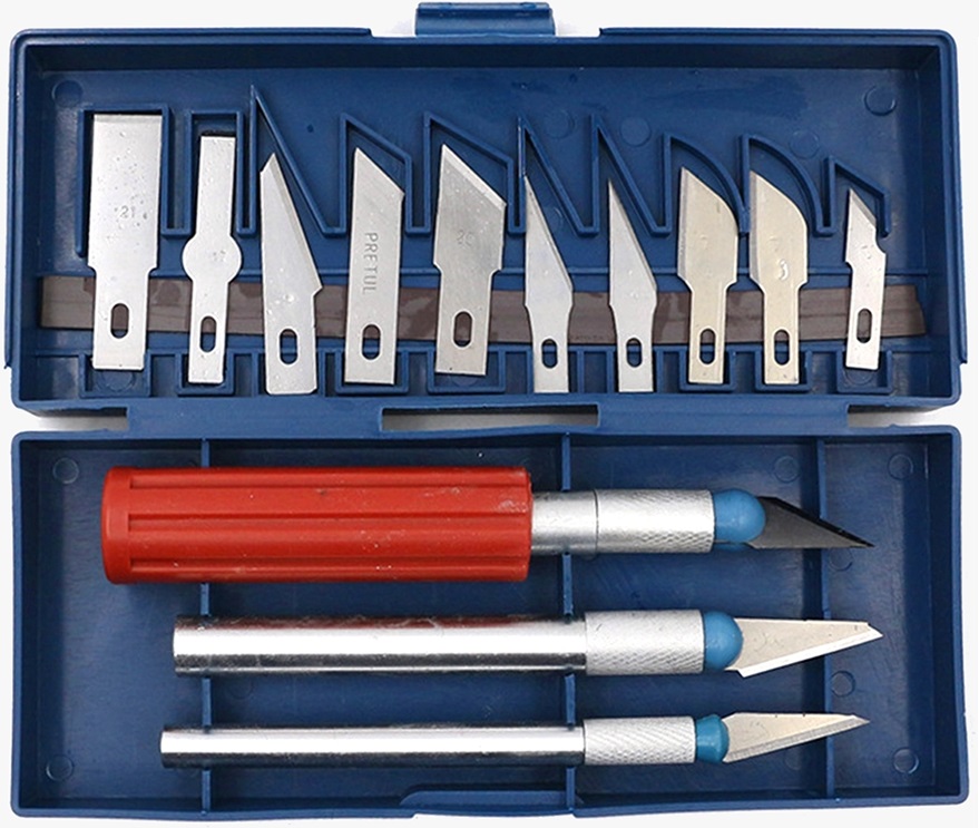 Lautsprecher Technik - 13 Pcs Hobby Knife Tool Kit