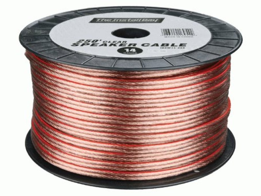 25 Meter Lautsprecherkabel Klar 2 x 2,5 mm2