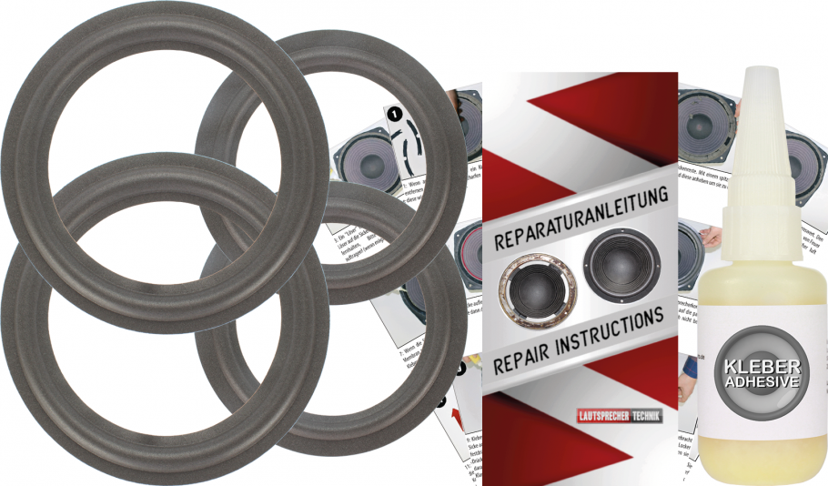 Acoustic Research AR 35BX Speaker Surround Re-Foam Complete Repair Kit For Woofer And Midrange