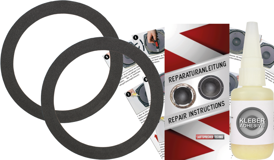 Audax MHD 17 HR37 RSM Speaker Surround Re-Foam Repair Kit