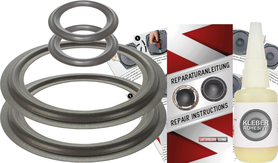 Audioplay Charly Octopus Lautsprecher Sicken Reparatur Komplett Set Für Tieftöner Und Mitteltöner