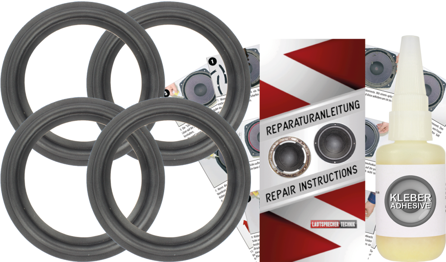 Bang & Olufsen BeoLab 6000 Speaker Surround Re-Foam Repair Kit - 4 Pieces Surrounds