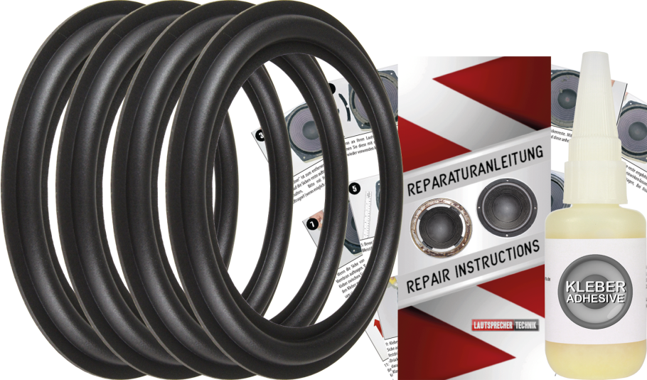 Bang & Olufsen BeoLab 6000 Lautsprecher Sicken Reparatur Set - 4 Stück Sicken