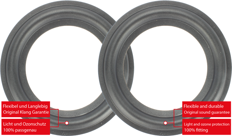 Harman Kardon SAT-TS14 Satellite Speaker Surround Re-Foam Repair Kit