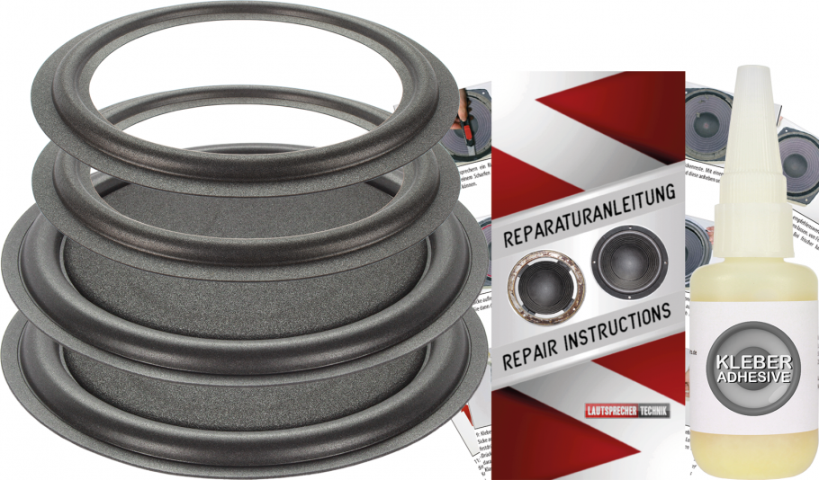 Infinity ES-300 Lautsprecher Reparatur Komplett Set Für Passiv Membrane Und Tieftöner