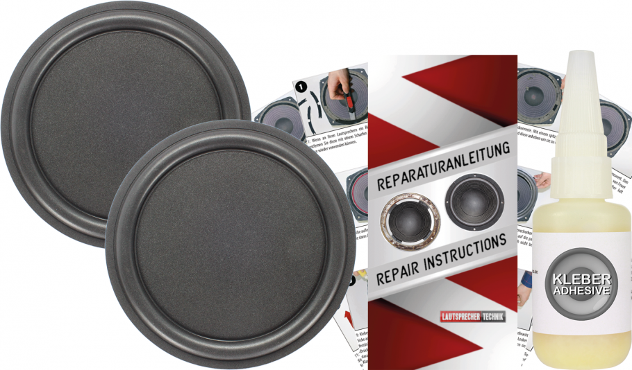 Infinity ES-83 Lautsprecher Passiv Membrane Reparatur Set