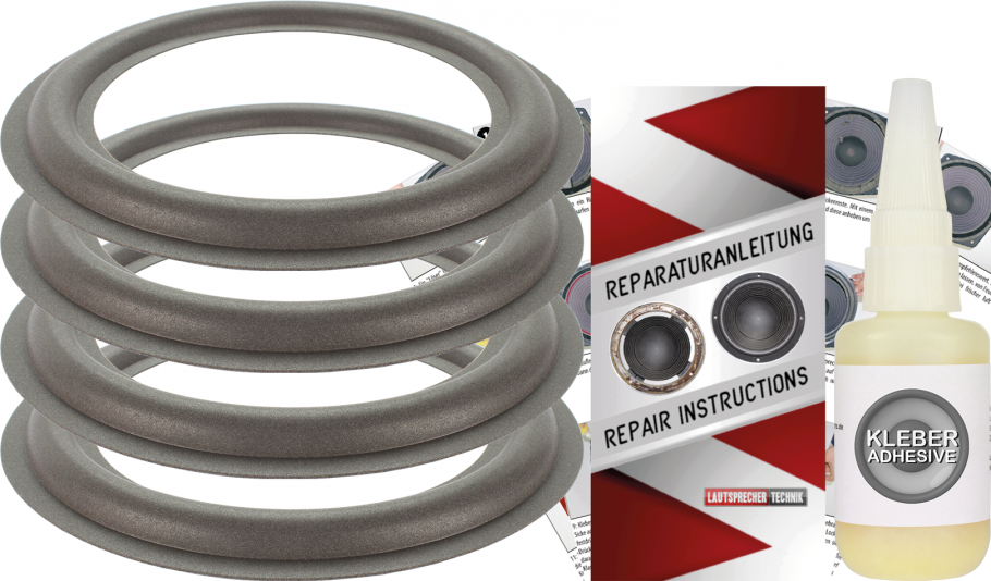 Infinity RS IIIa Speaker Surround Re-Foam Repair Kit - 4 Pieces Surrounds