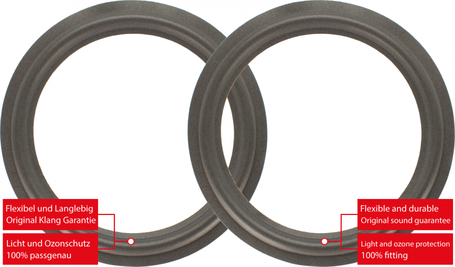 Infinity Reference Standard 1.5 Lautsprecher Sicken Reparatur Set Für Tieftöner
