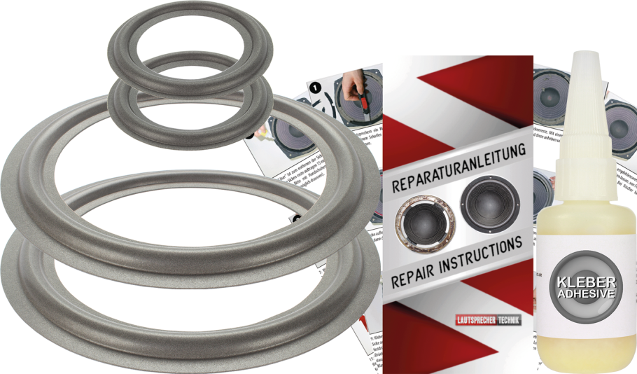 Infinity SM 115 Speaker Surround Re-Foam Complete Repair Kit For Woofer And Midrange
