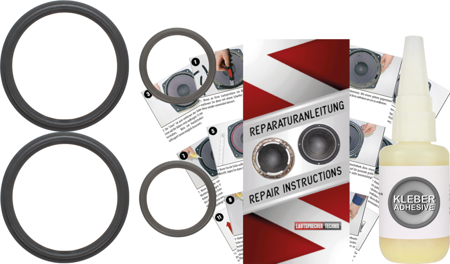 Jbl 4341 Studio Monitor Speaker Surround Re-Foam Complete Repair Kit For Woofer And Midrange