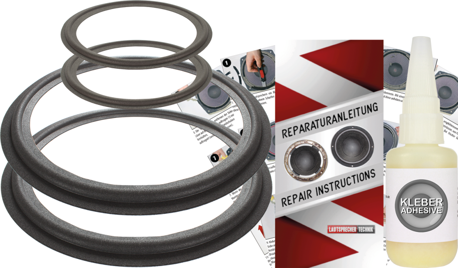 Jbl 4343A Studio Monitor Speaker Surround Re-Foam Complete Repair Kit For Woofer And Midrange