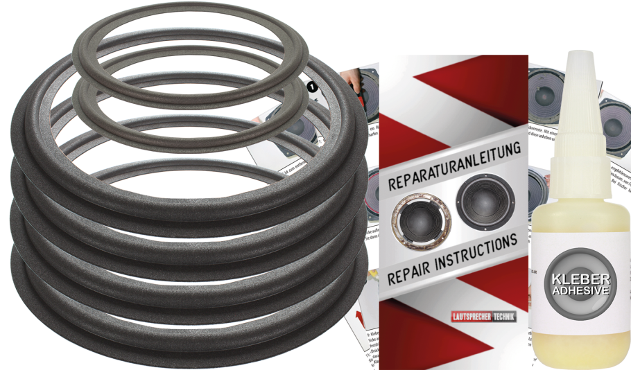 Jbl 4350A Studio Monitor Speaker Surround Re-Foam Complete Repair Kit For Woofer And Midrange