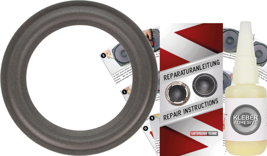 Jbl Control Sub 6 Speaker Surround Re-Foam Repair Kit - 1 Piece Surround