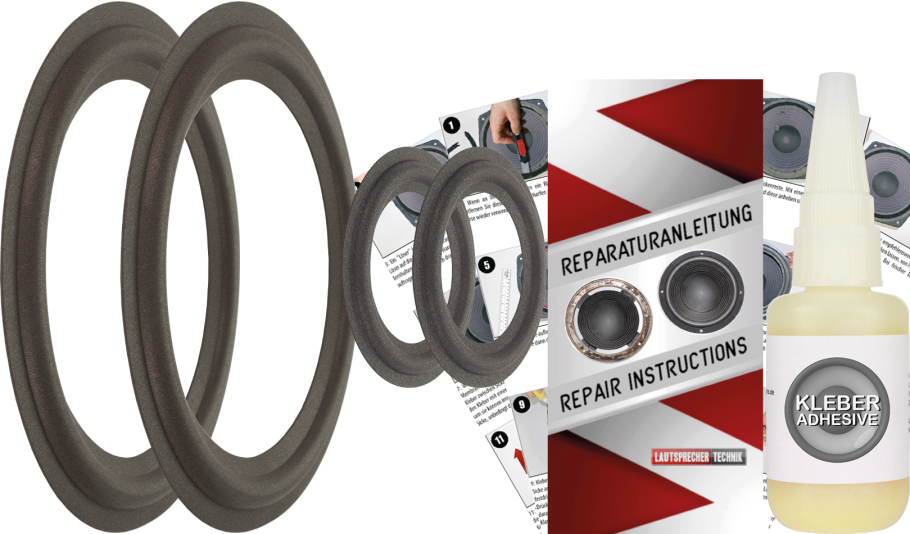 Jbl TLX 30 Speaker Surround Re-Foam Complete Repair Kit For Woofer And Midrange