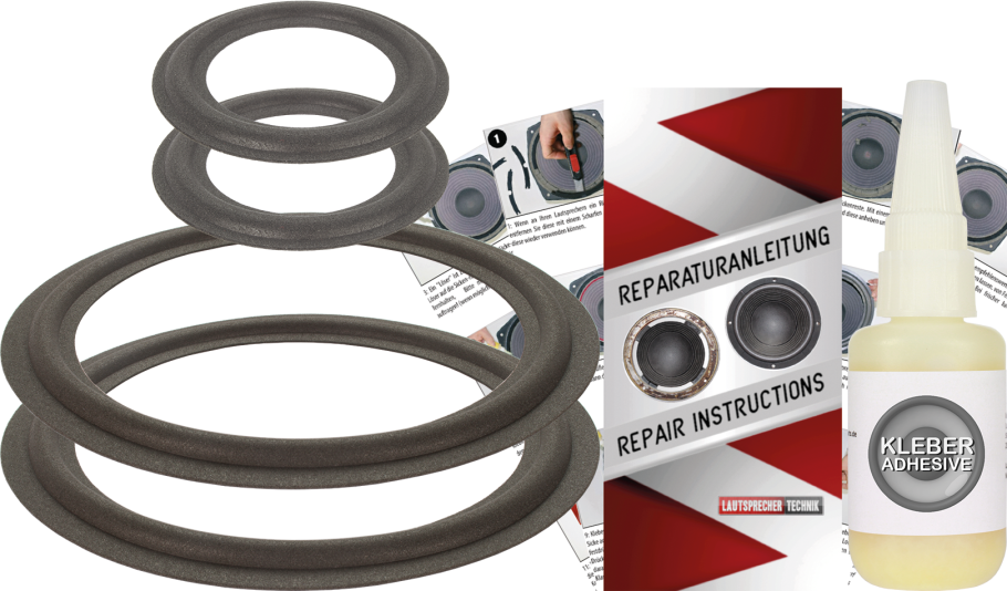 Jbl TLX 500 Speaker Surround Re-Foam Complete Repair Kit For Woofer And Midrange