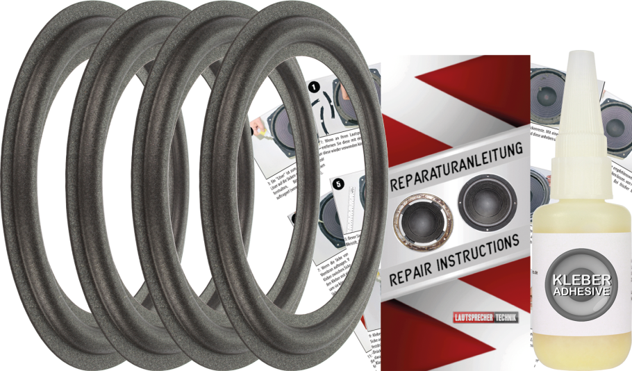 Magnat CONCEPT 100 Speaker Surround Re-Foam Repair Kit - 4 Pieces Surrounds
