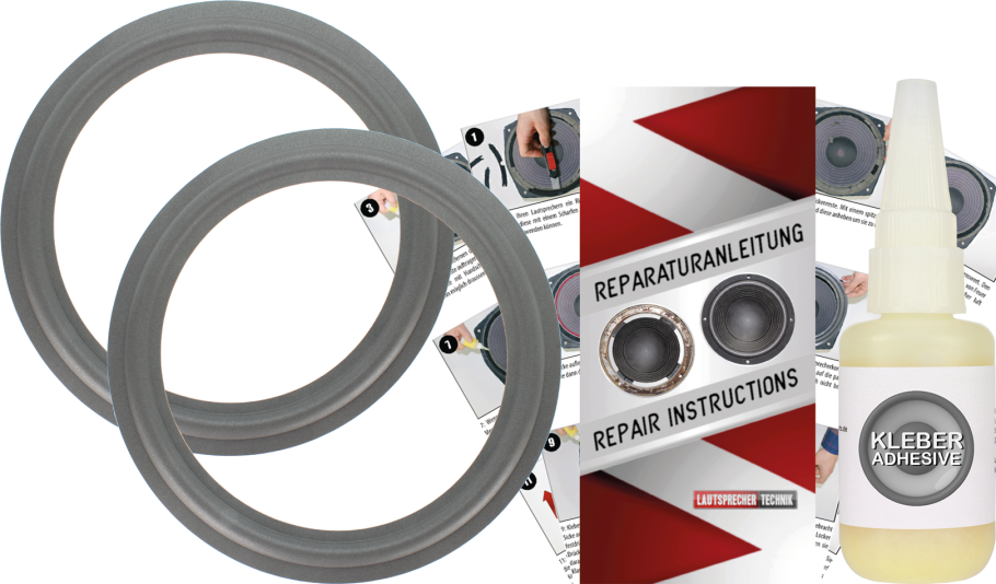 Magnat Transpuls 80 Speaker Surround Re-Foam Repair Kit For Woofer