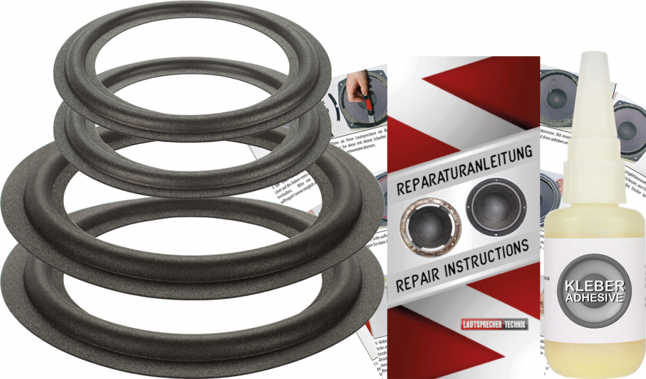 Onkyo MODEL SC-770 Speaker Surround Re-Foam Complete Repair Kit For Woofer And Midrange