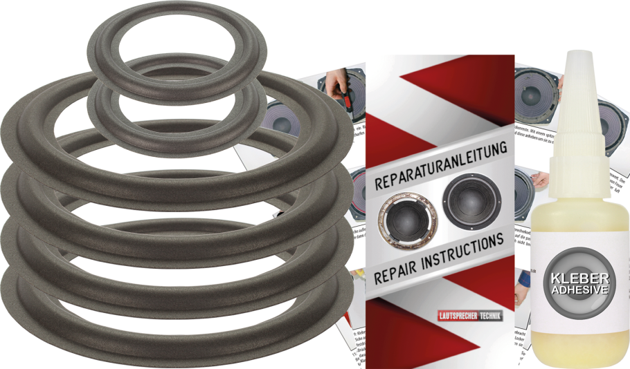 Onkyo MODEL SC-960 Speaker Surround Re-Foam Complete Repair Kit For Woofer And Midrange