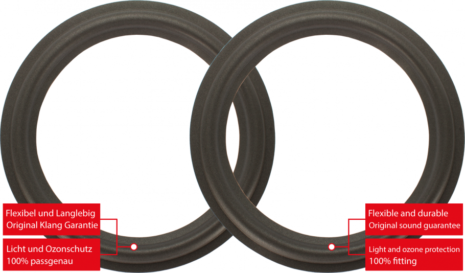 Quadral Tradition 10 Speaker Surround Re-Foam Repair Kit