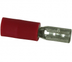 Flachsteckhülse 2.8 mm Rot 20 Stück