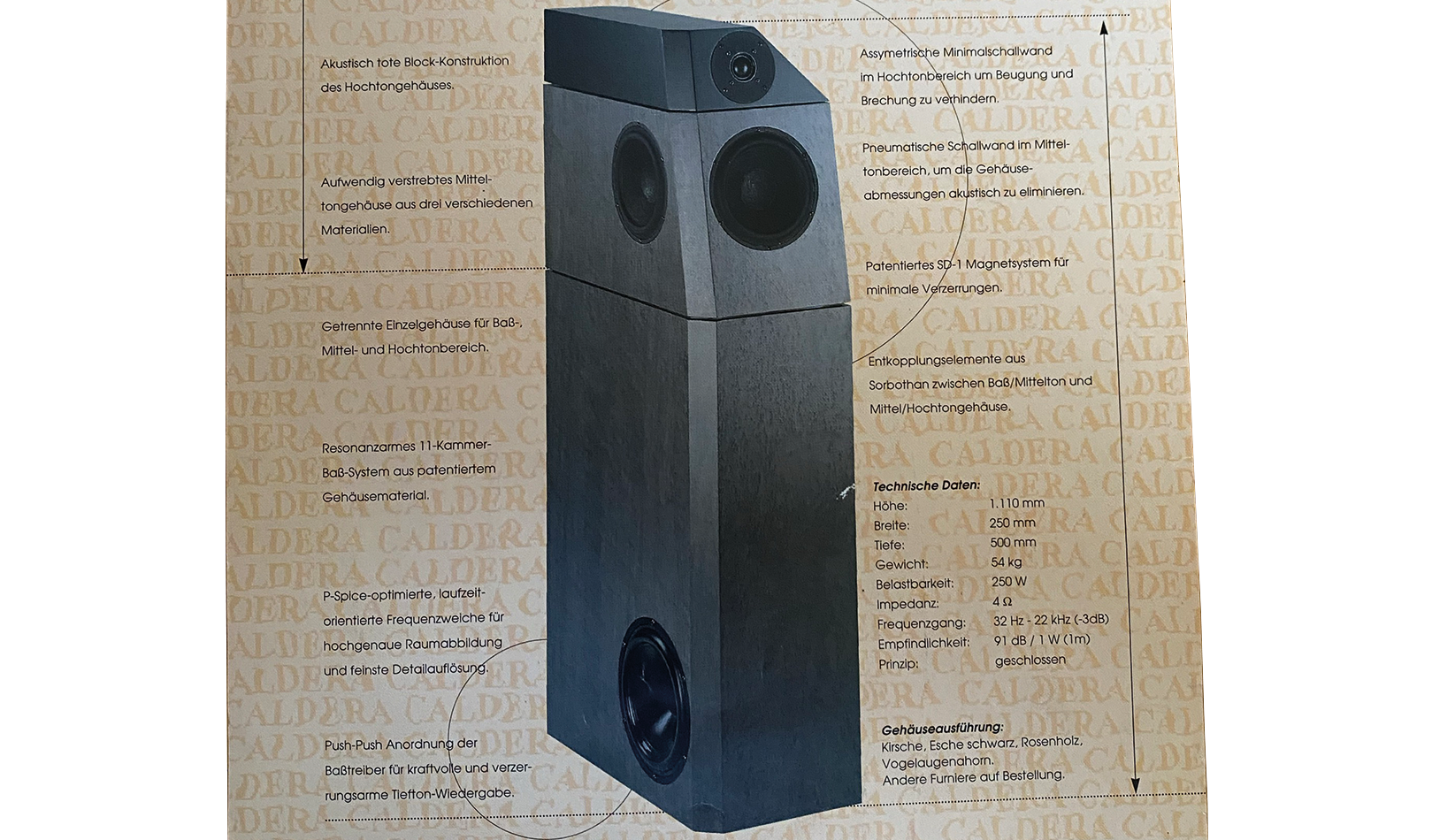 Audio Physic Caldera / Scan Speak 21W/8554-03